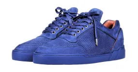 Indigo Blue Low-Top Sneakers