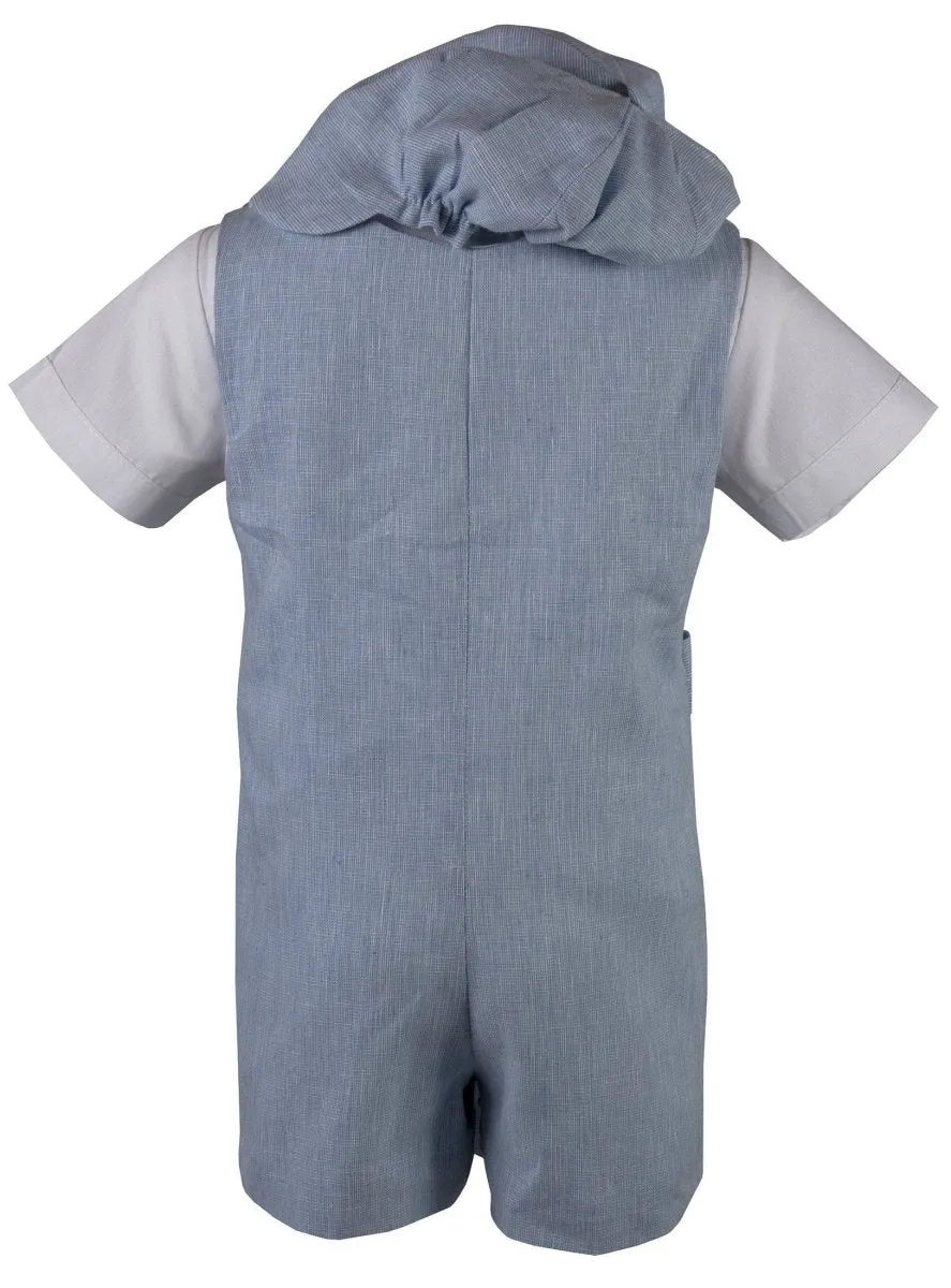 Infant Baby Retro Linen Romper Clothes