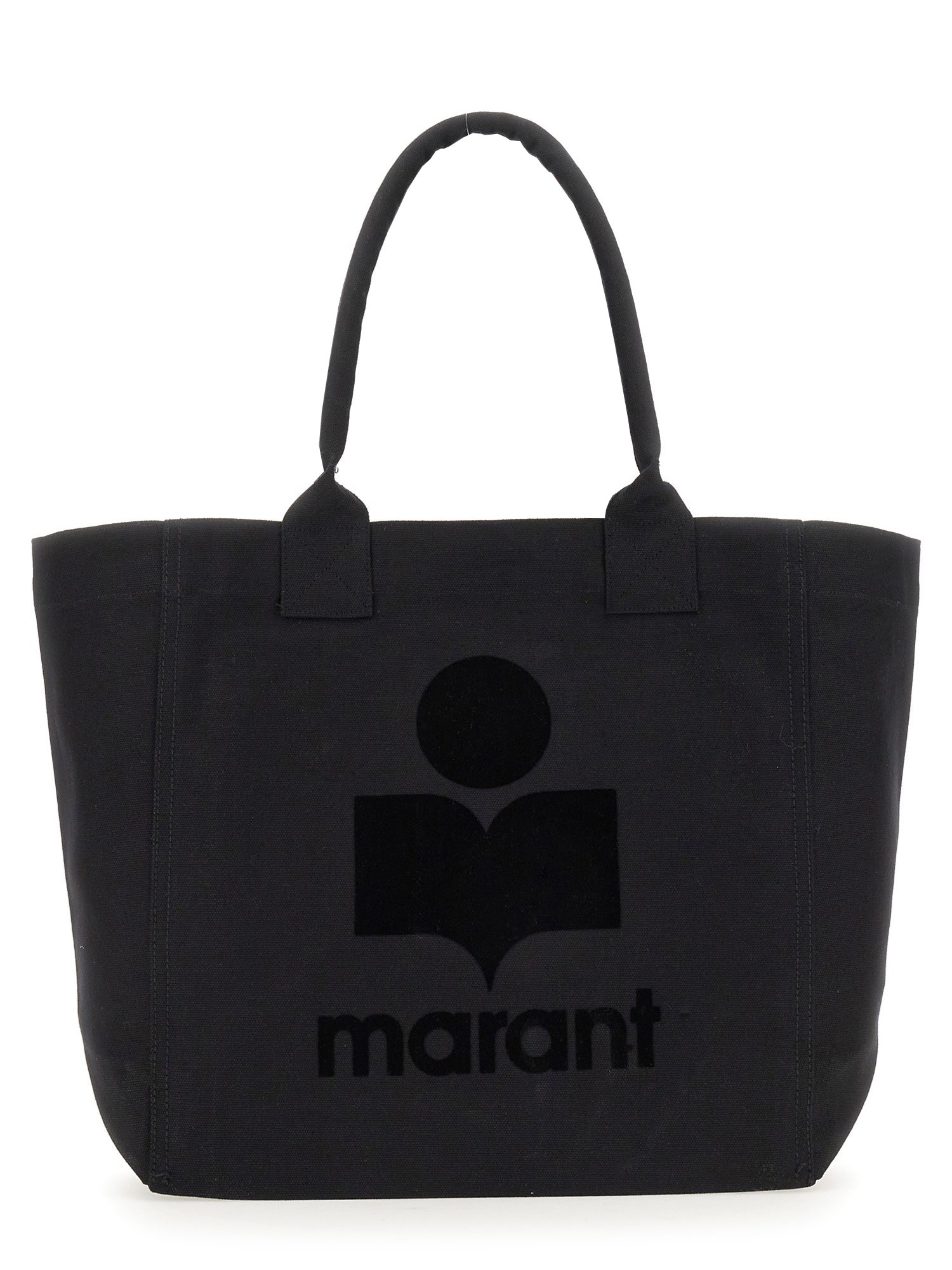 ISABEL MARANT    YENKY SMALL COTTON CANVAS TOTE BAG