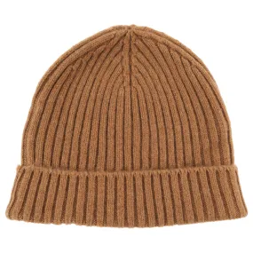 Jenni Kayne Cashmere Ribbed Hat - Brown