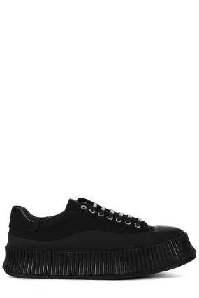 Jil Sander Padded Lace-Up Athletic Shoes