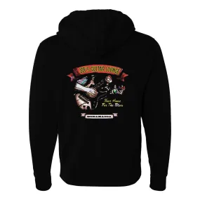 Joe's Guitar Lounge Zip-Up Hoodie (Unisex)