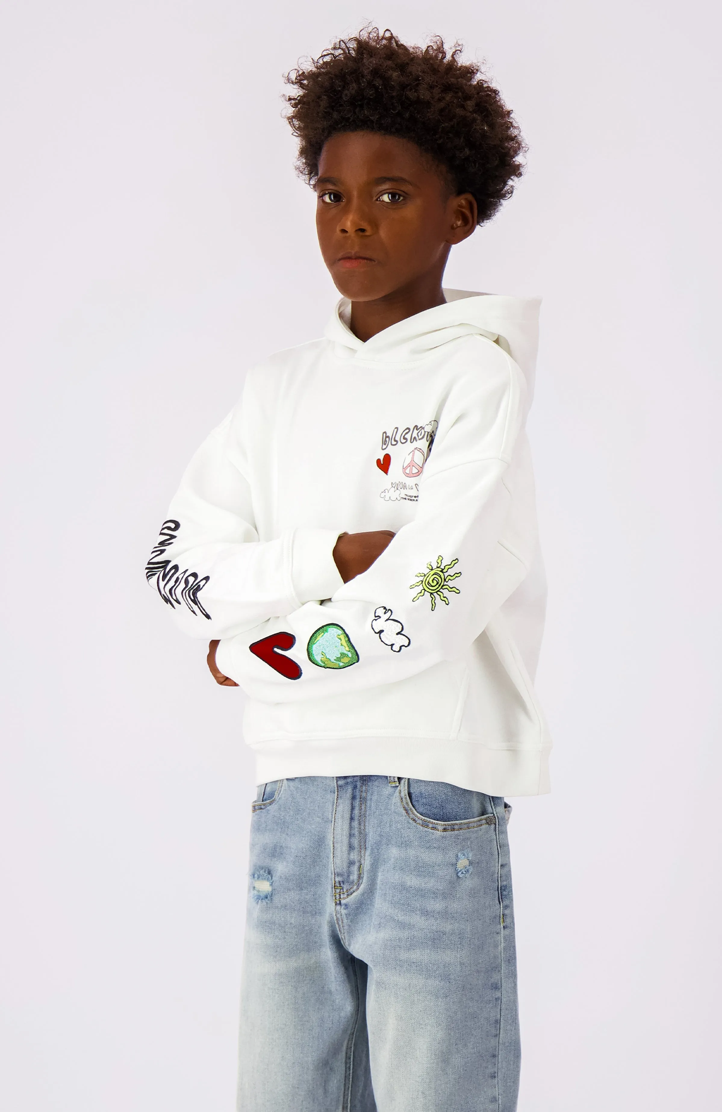 JR. CRAYON HOODIE | Off White