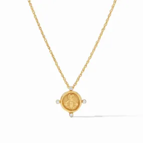 Julie Vos Bee Cameo Necklace