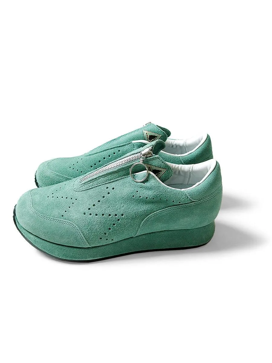 Kapital Suede Sparrow sneakers with ZIP UP - Buy now