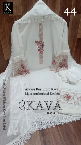 Kava Mart Pakistani Stitched Suit for Women - KAVA001SS