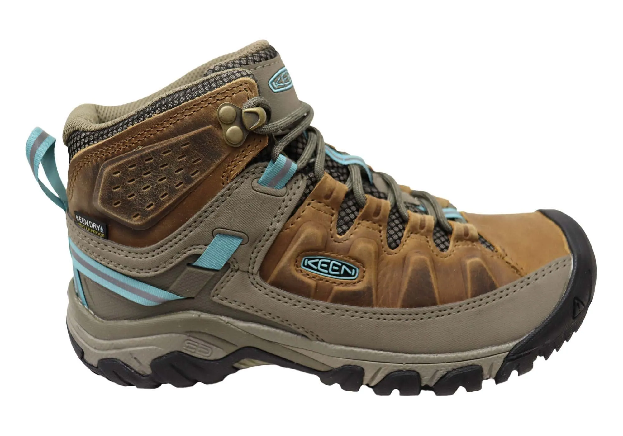 Keen Womens Targhee III Mid Comfortable Waterproof Hiking Boots