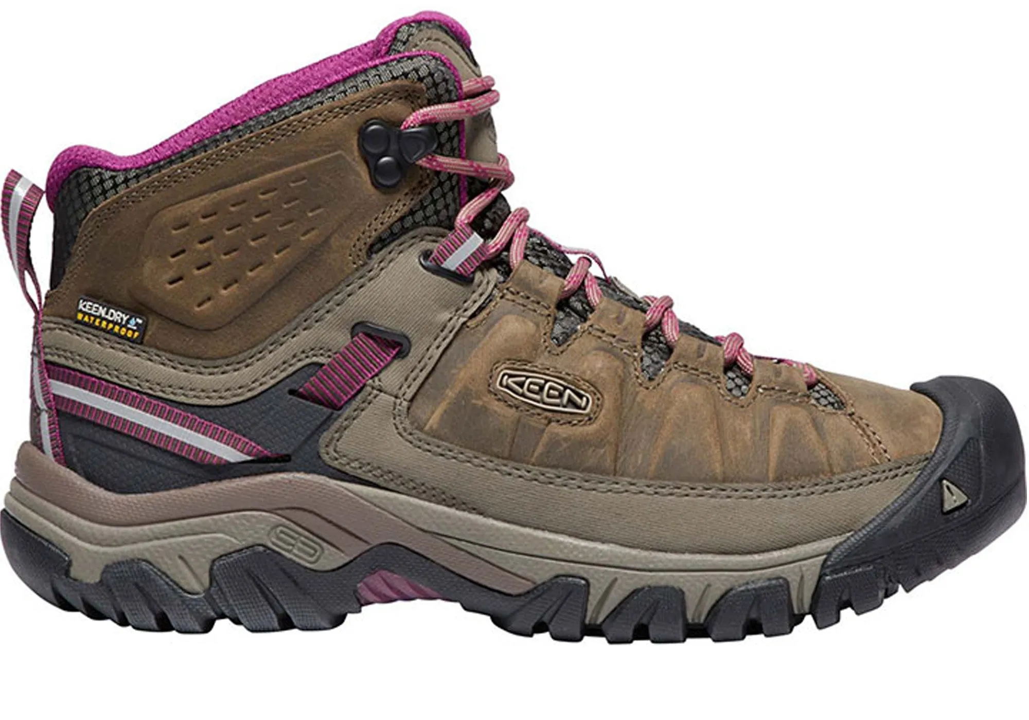 Keen Womens Targhee III Mid Comfortable Waterproof Hiking Boots