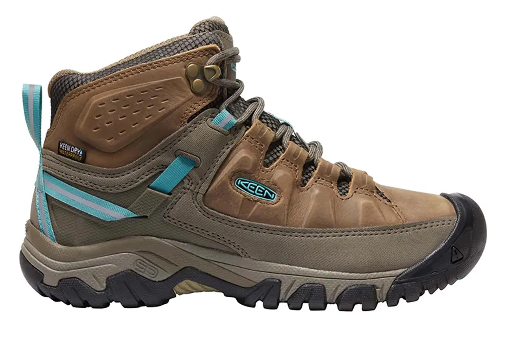 Keen Womens Targhee III Mid Comfortable Waterproof Hiking Boots