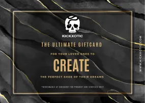 KICKXOTIC Custom Sneaker Gift Card