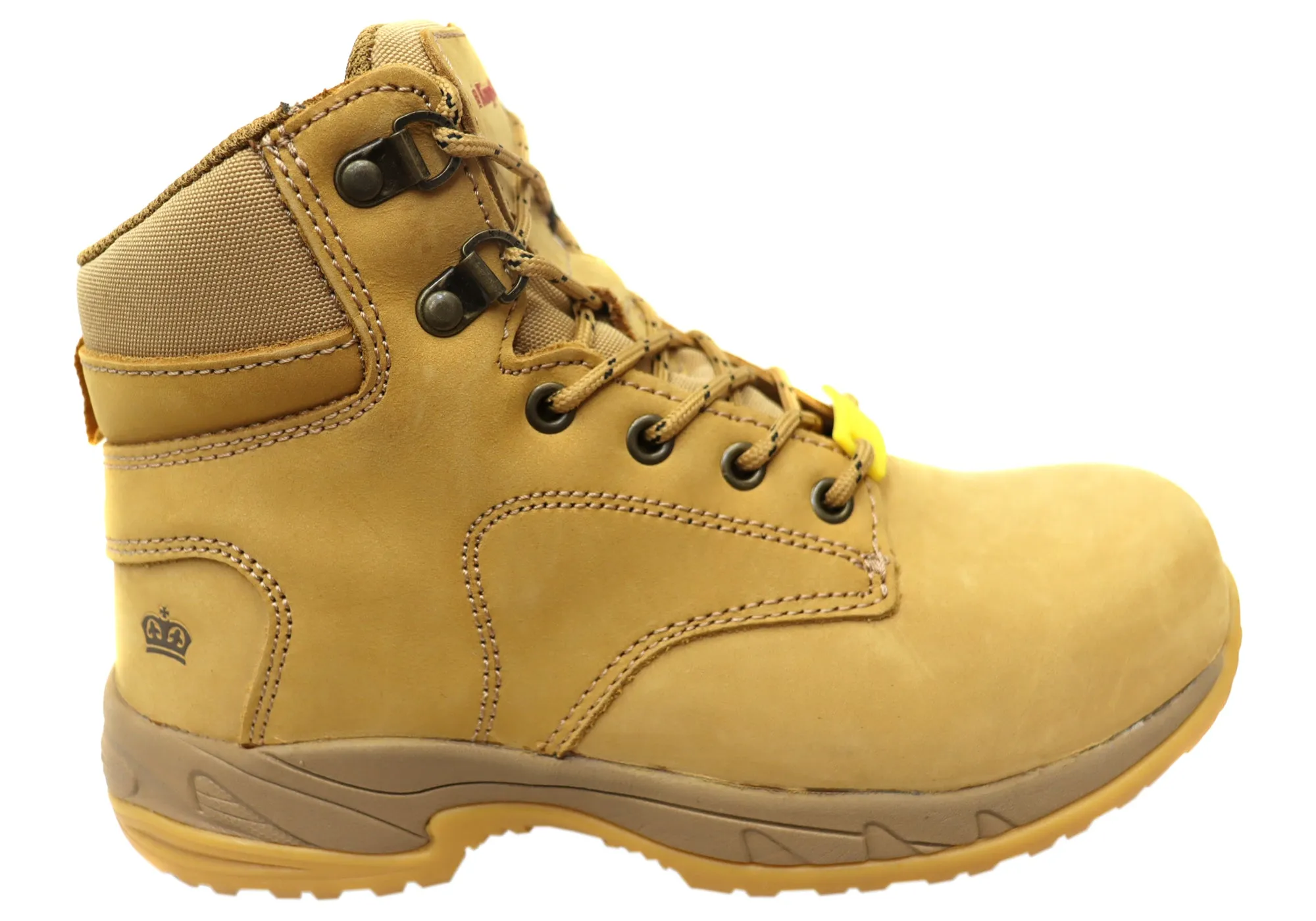 King Gee Womens Tradie Zip Wheat Work Boots