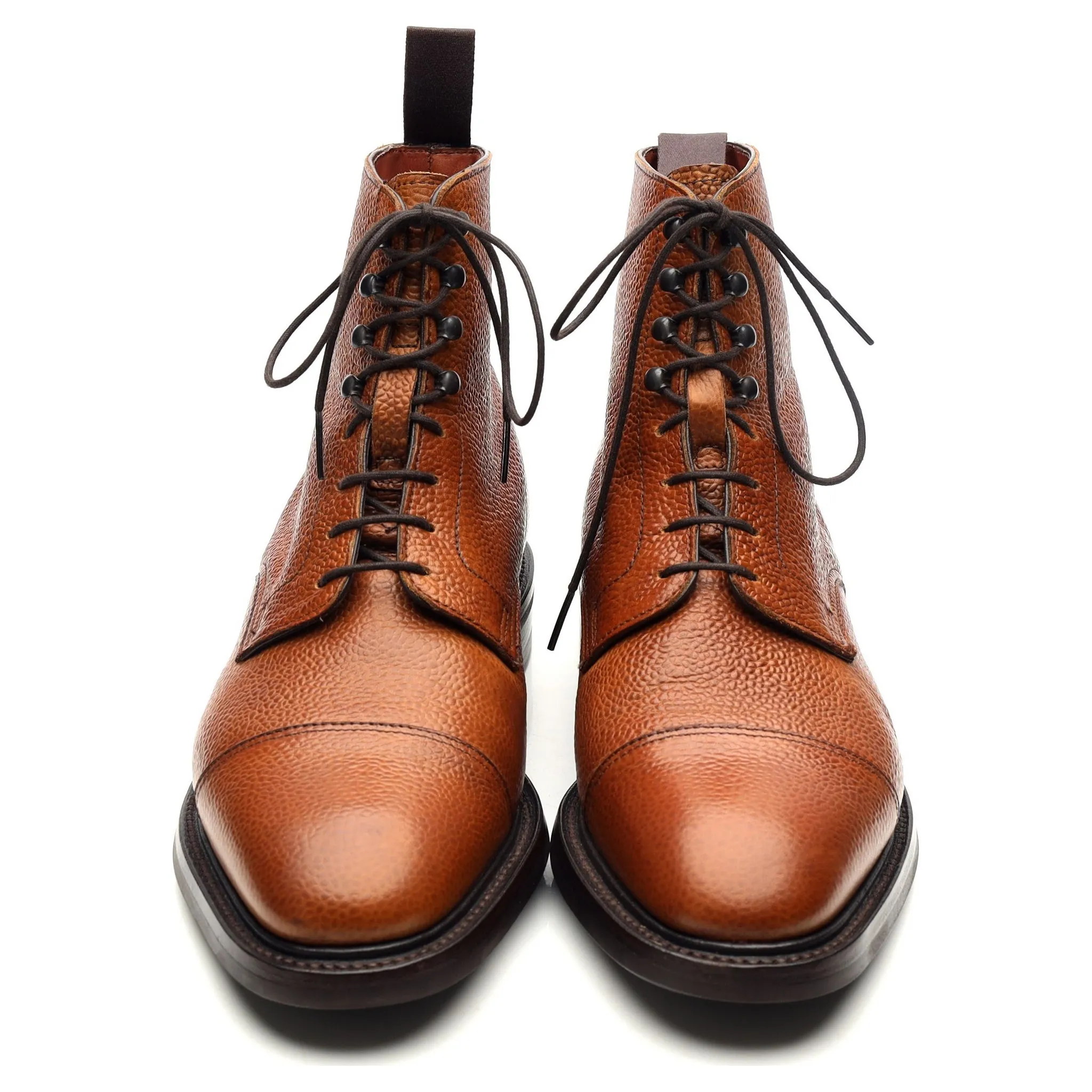 Kingsman 'Taron' Tan Brown Leather Boots UK 8.5 E