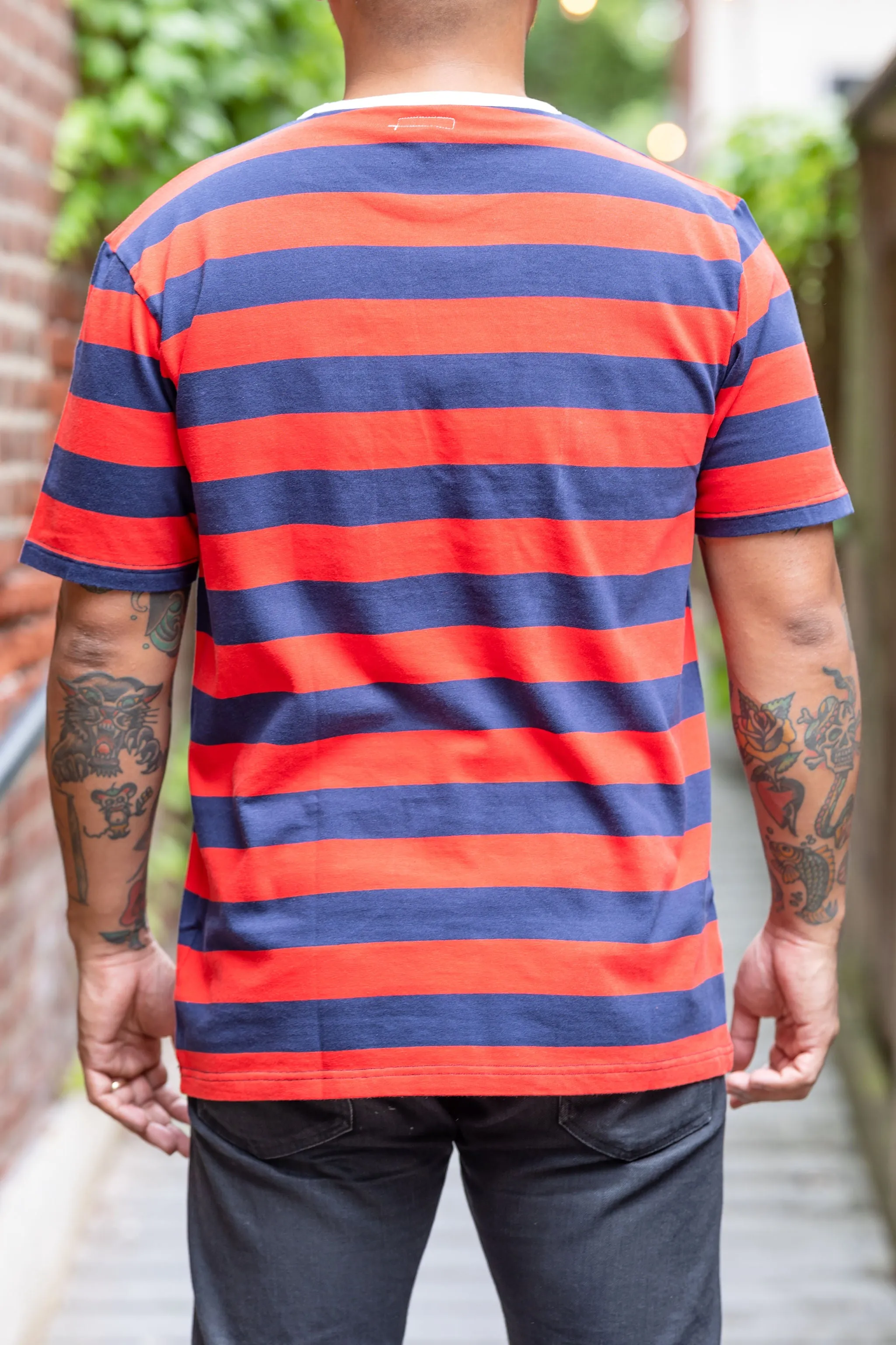 Knickerbocker Red/Navy Stripe Tee