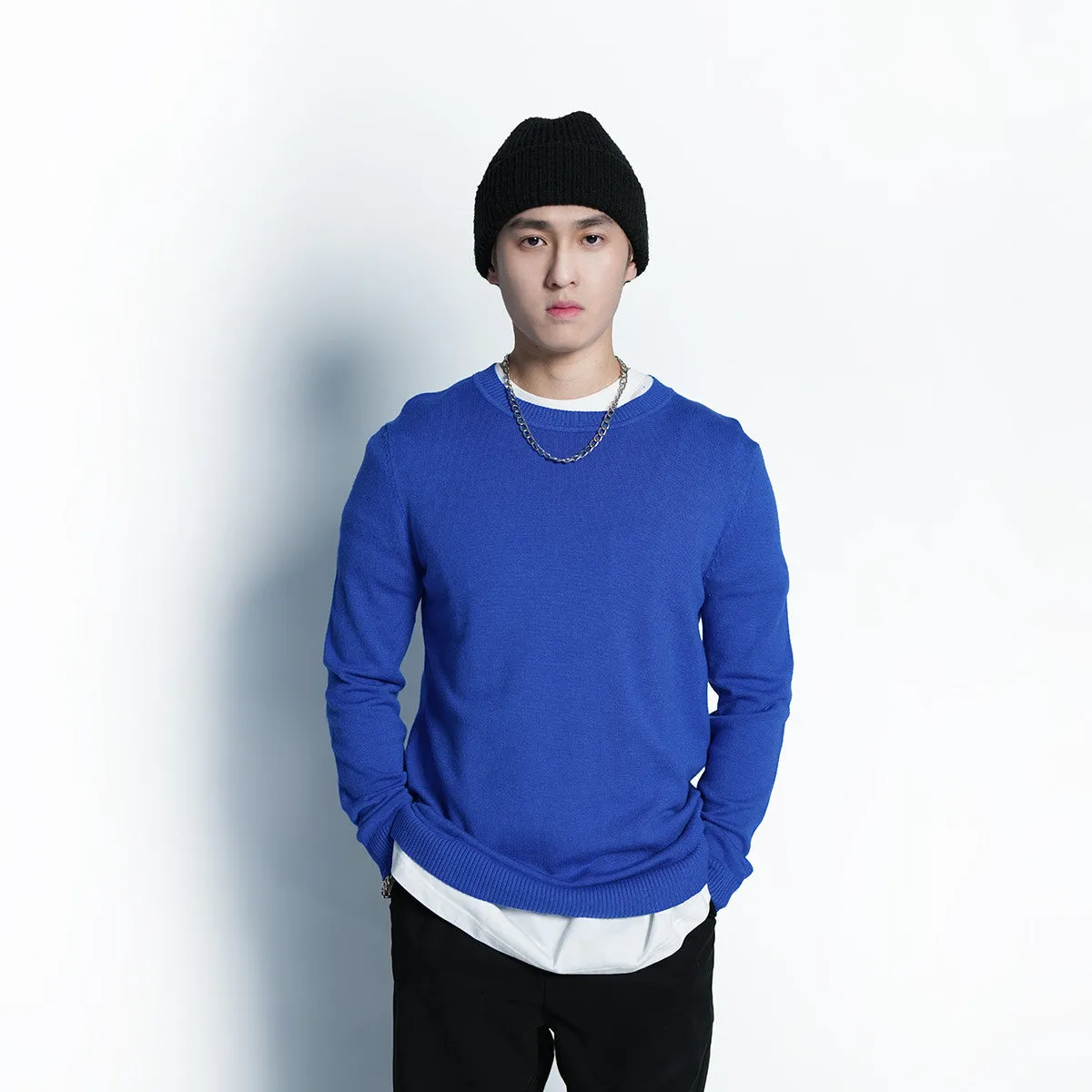 Kurt Knitted Sweater - 144 (Royal Blue)