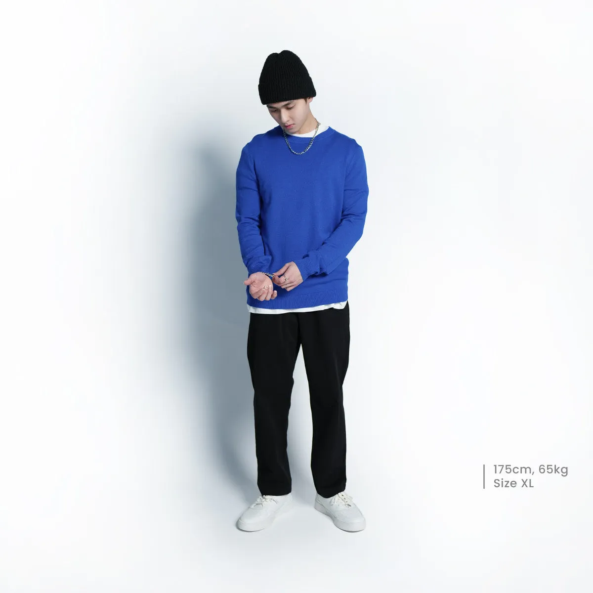 Kurt Knitted Sweater - 144 (Royal Blue)