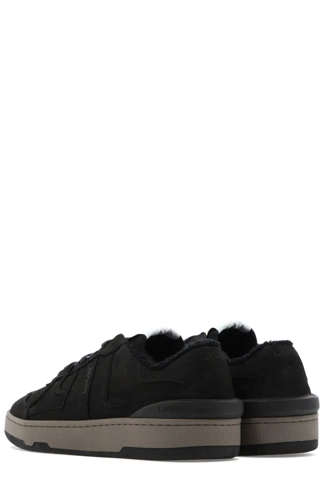 Lanvin Clay Lace-Up Sneakers