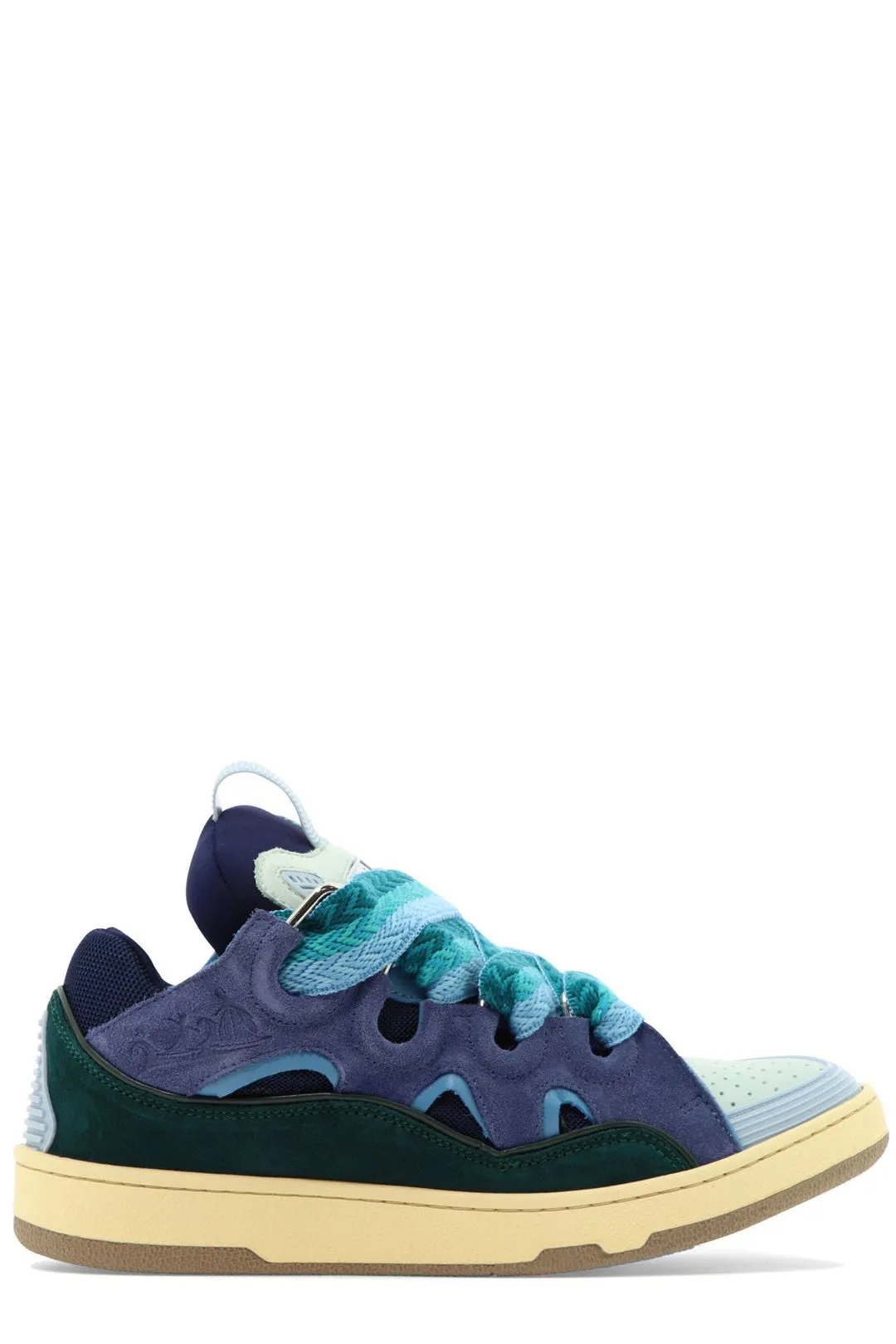 Lanvin Curb Lace-Up Trainers