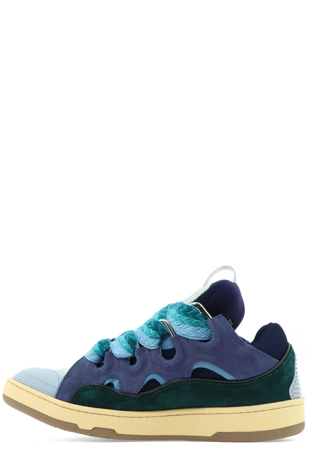 Lanvin Curb Lace-Up Trainers