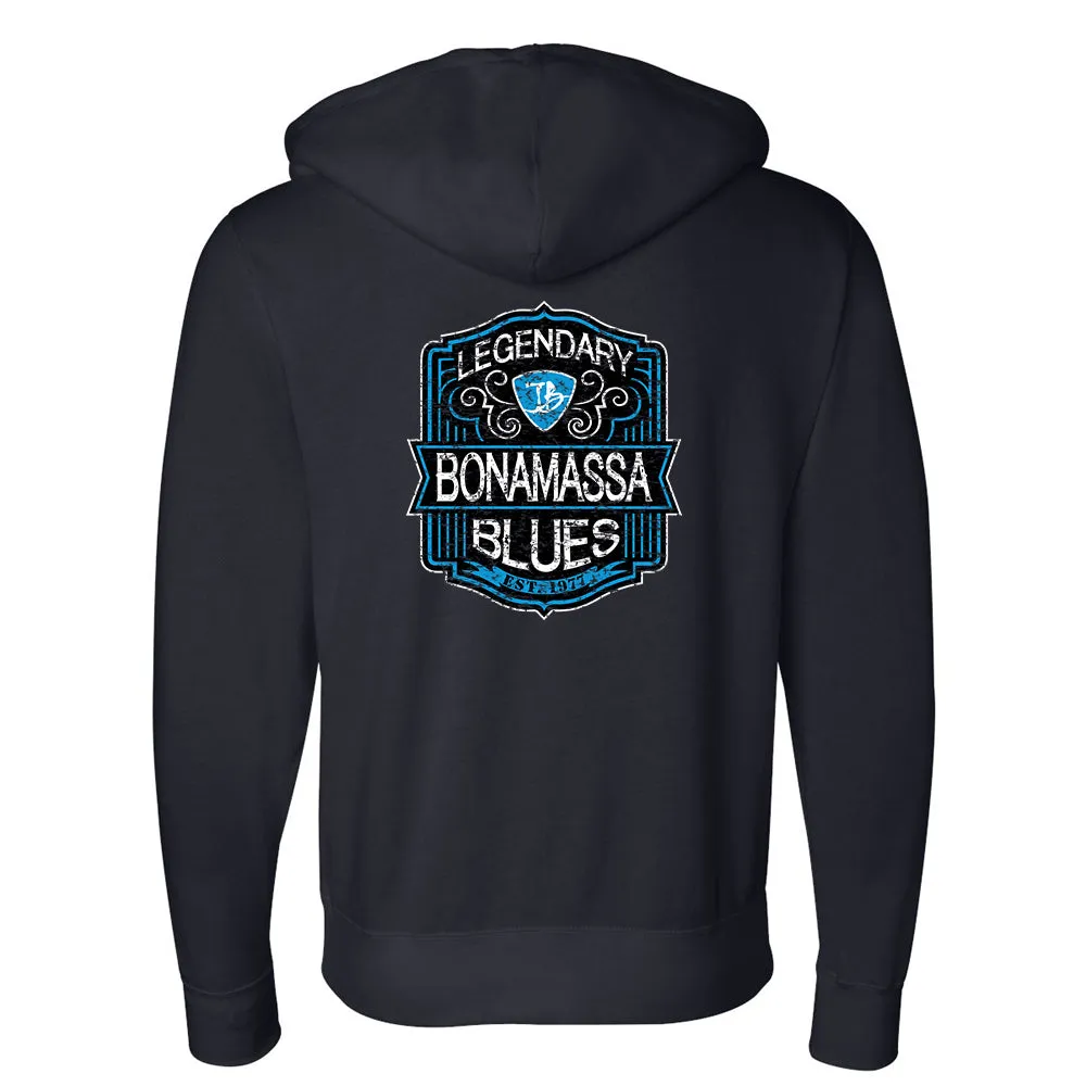 Legendary Blues Zip-Up Hoodie (Unisex)