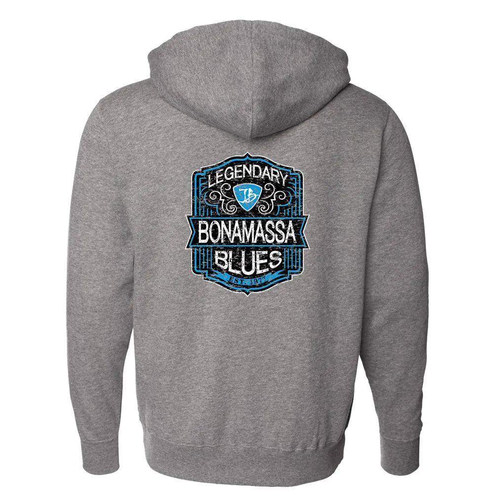 Legendary Blues Zip-Up Hoodie (Unisex)