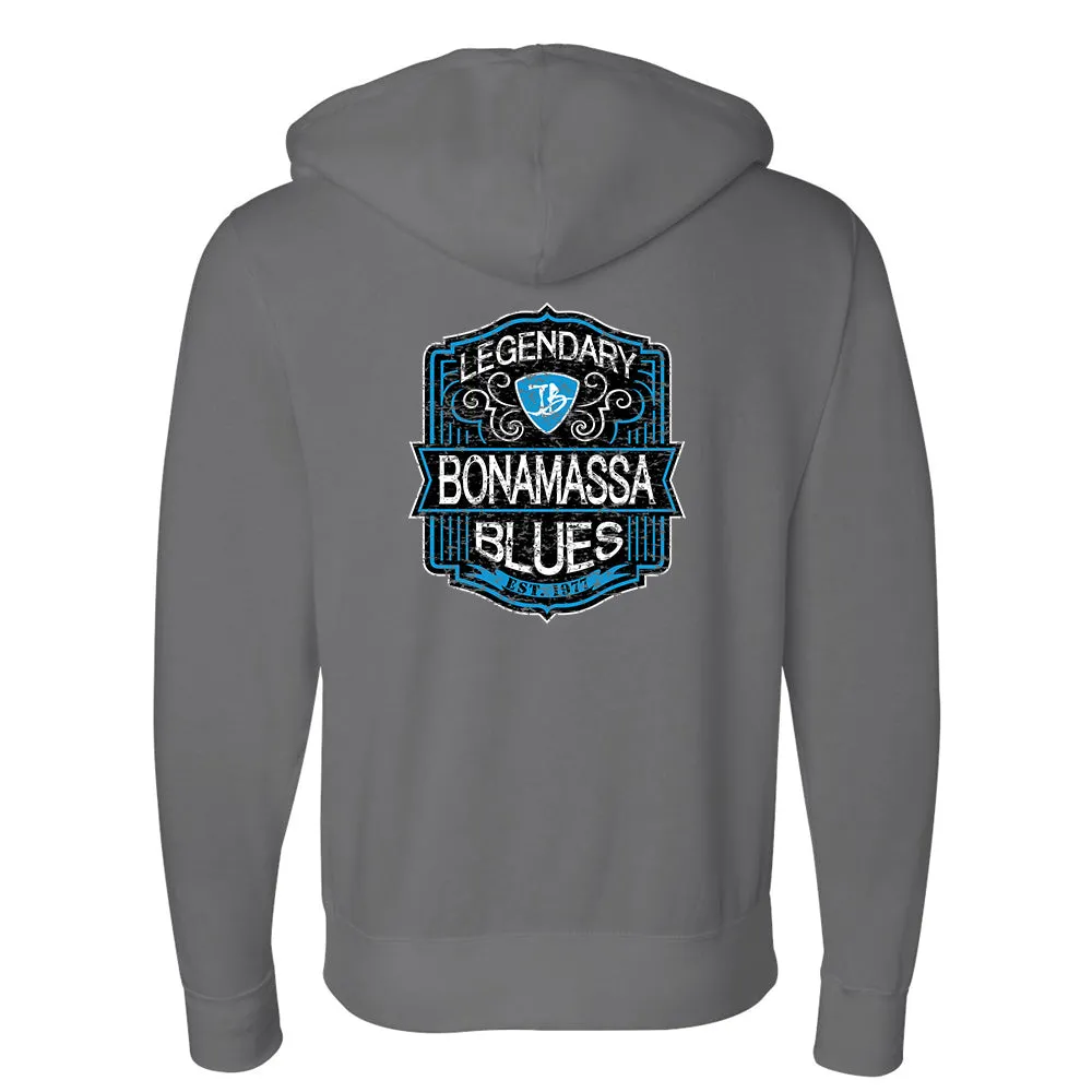 Legendary Blues Zip-Up Hoodie (Unisex)