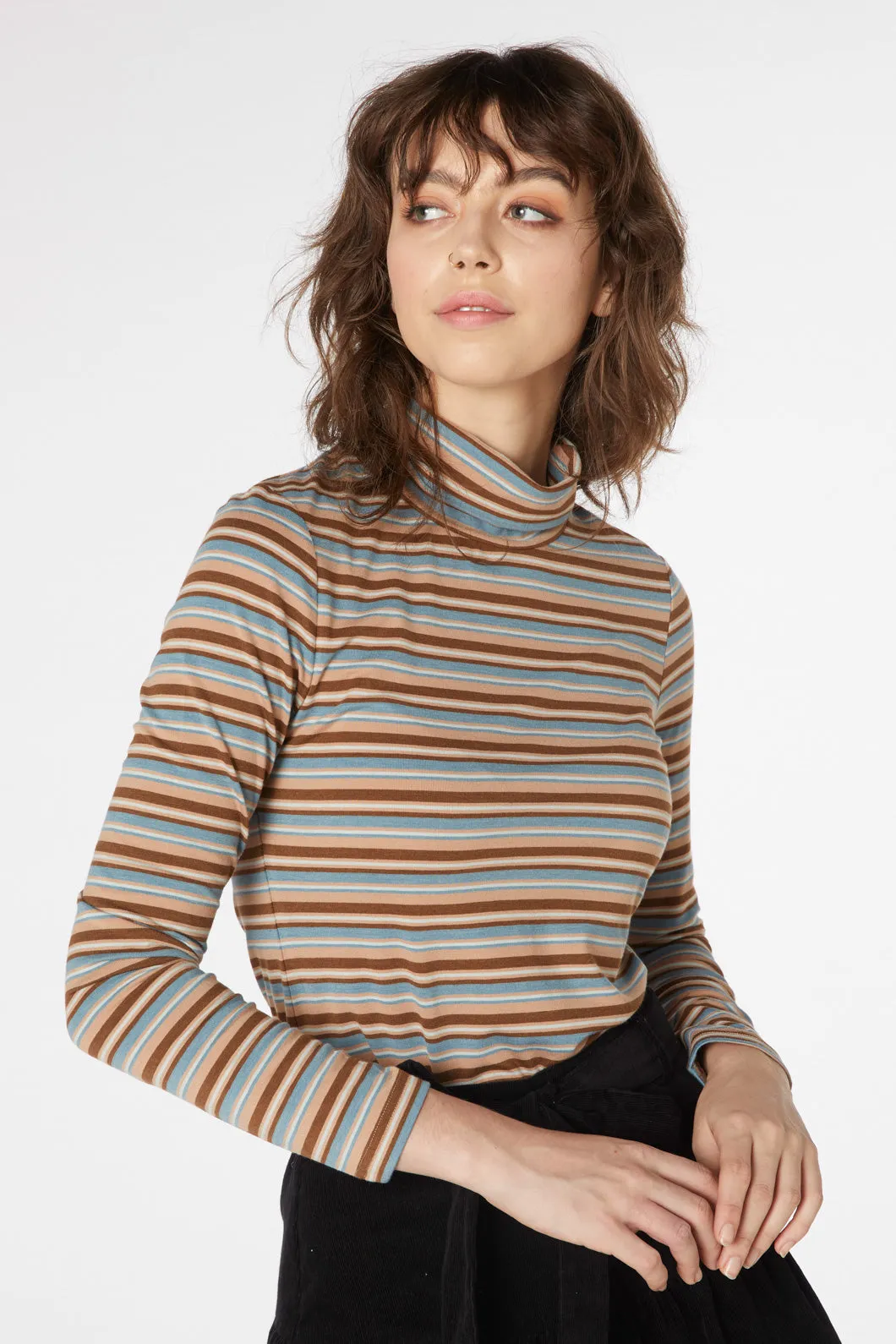 Lindy Stripe Skivvy - Buy Online Now! Trendy Striped Skivvy for Women. Perfect for Everyday Wear. Limited Stock. Shop Now!