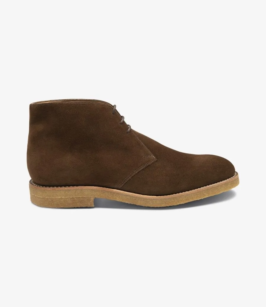 LOAKE Brown Suede Chukka Boot - Rivington