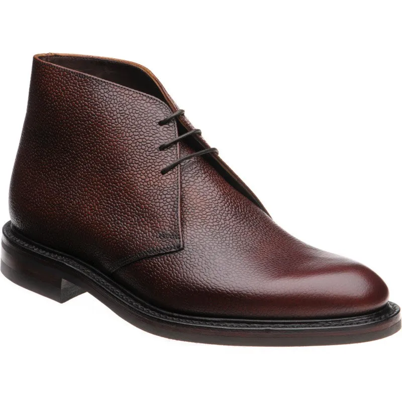 LOAKE - LYTHAM Oxblood Chukka Boot