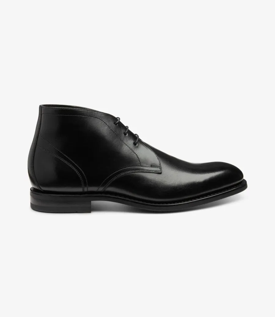 Loake Myers Chukka Calf Boot - Black