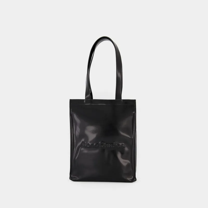 Logo Shopper Portrait Tote Bag - Acne Studios - Leather - Bag