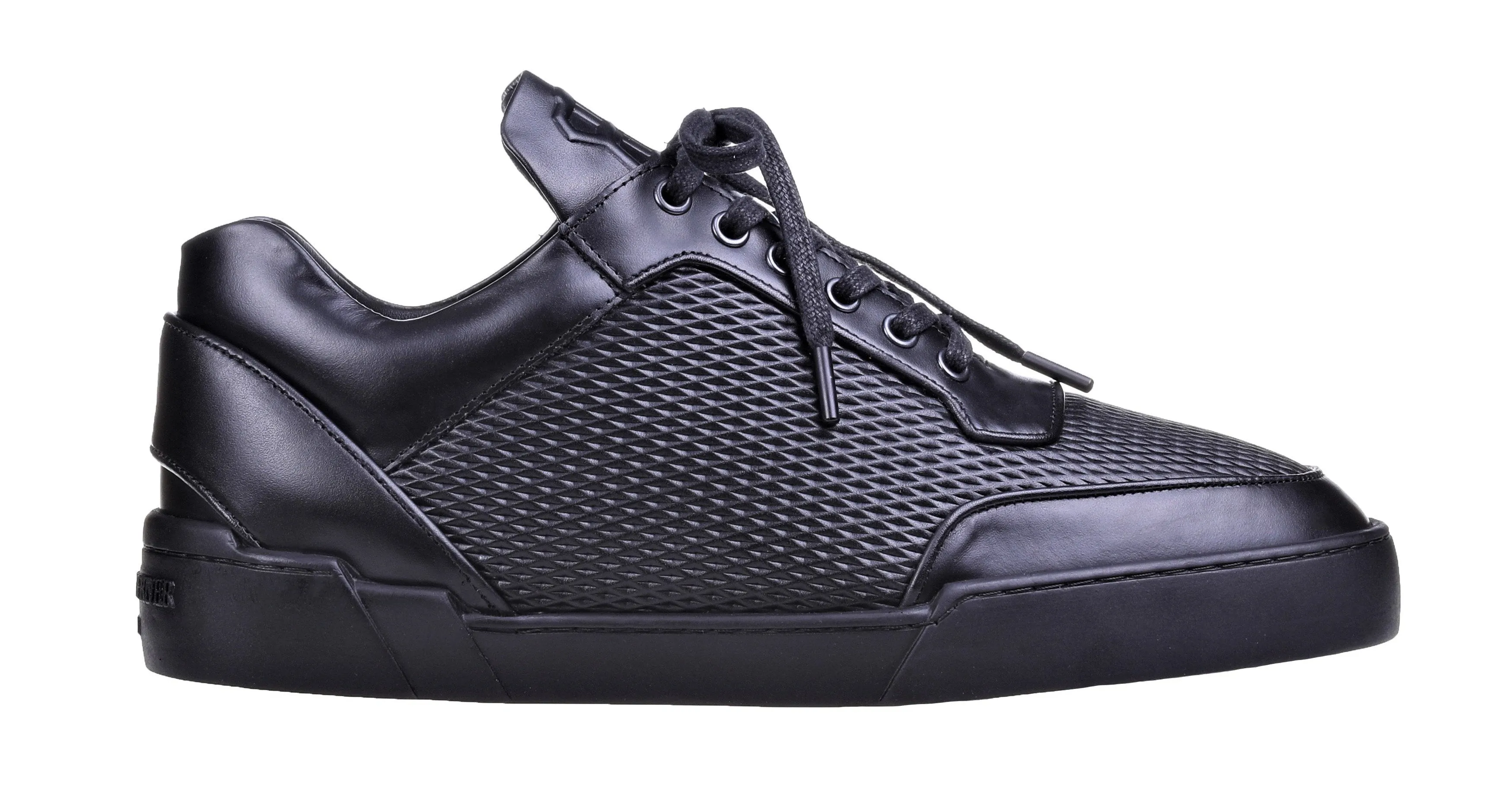 Low-Top Black Nappa Shoes