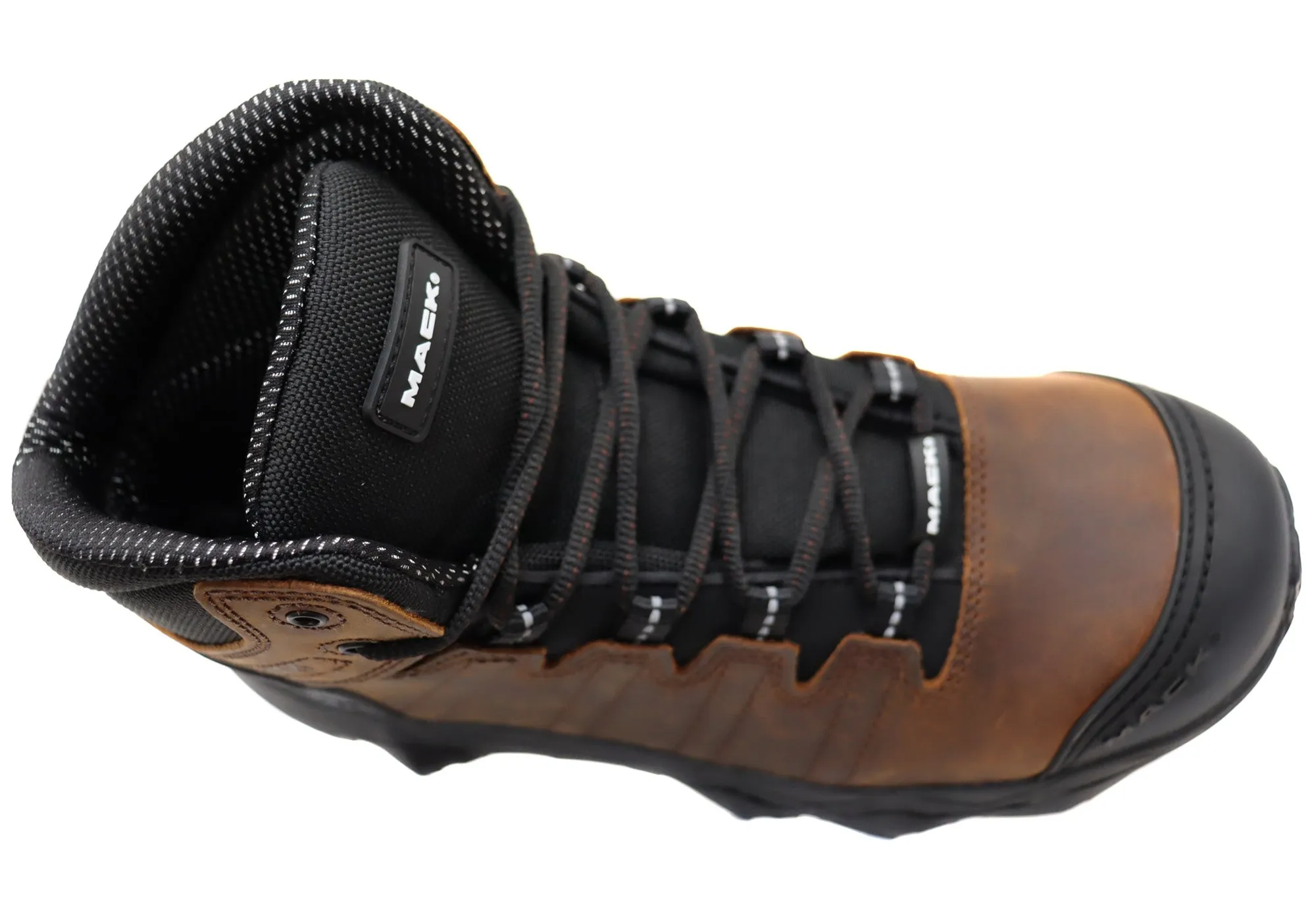 Mack Mens Octane Leather Composite Toe Safety Boots