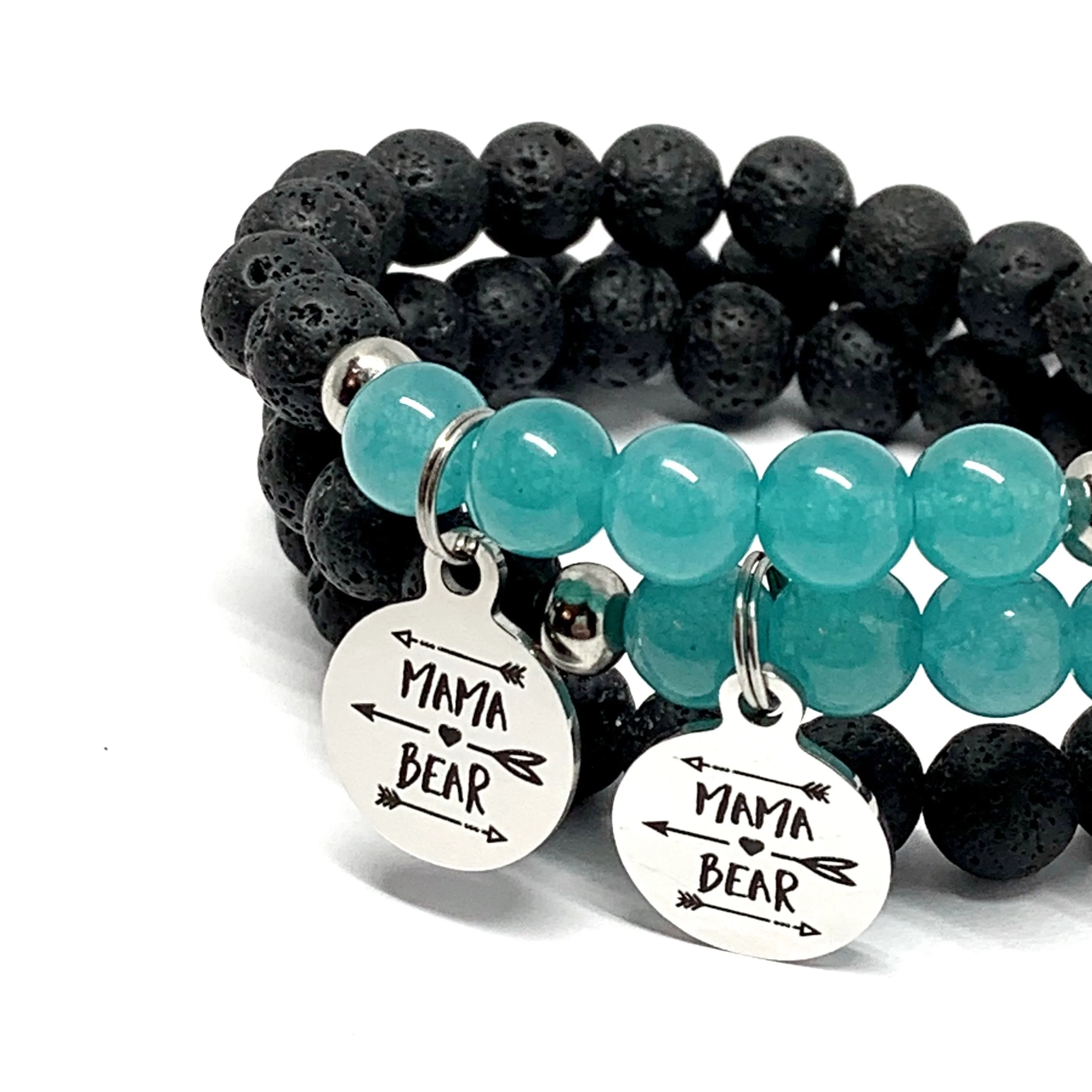 Mama Bear Mala Bracelet - Stay Connected with the Perfect Mala Bracelet for Moms