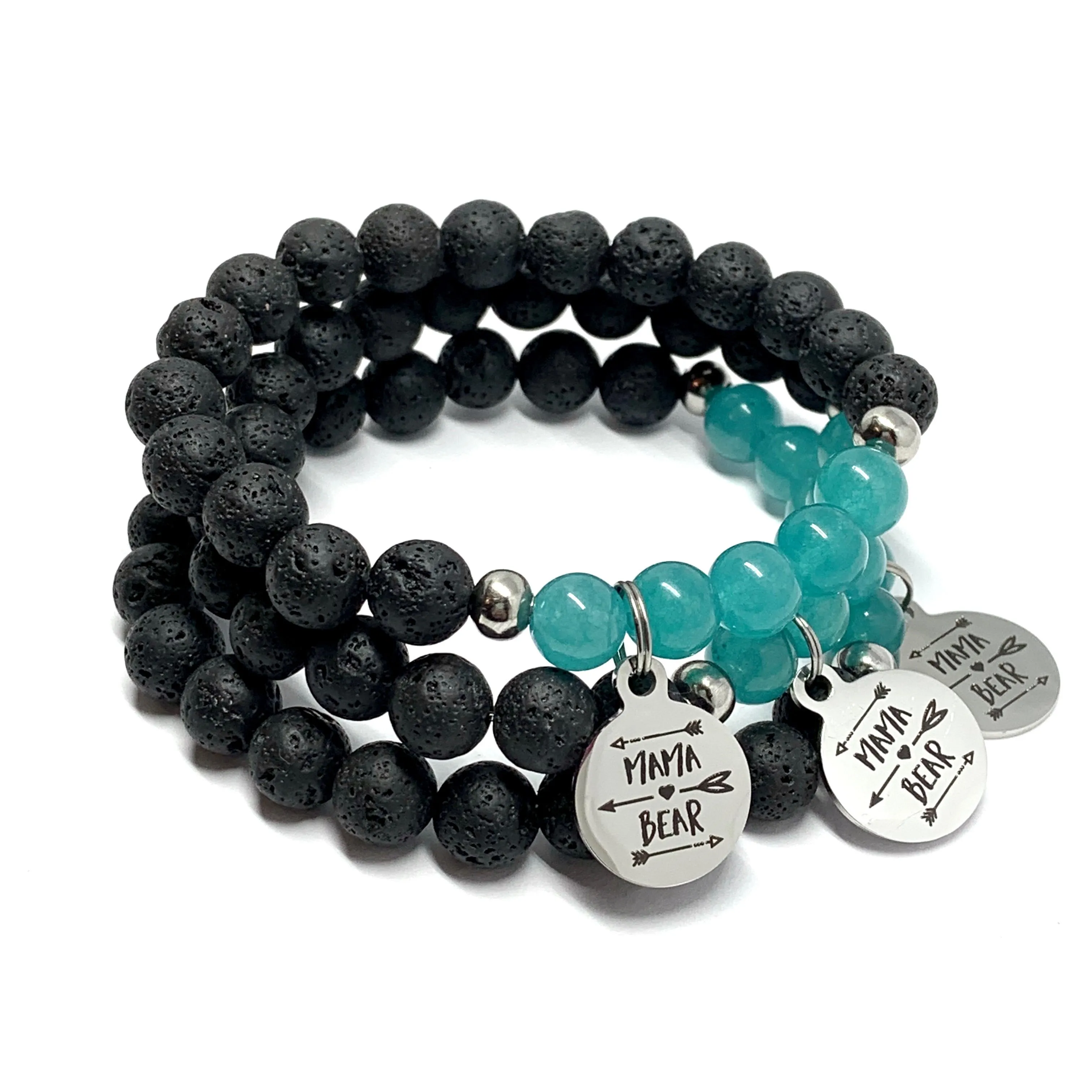 Mama Bear Mala Bracelet - Stay Connected with the Perfect Mala Bracelet for Moms