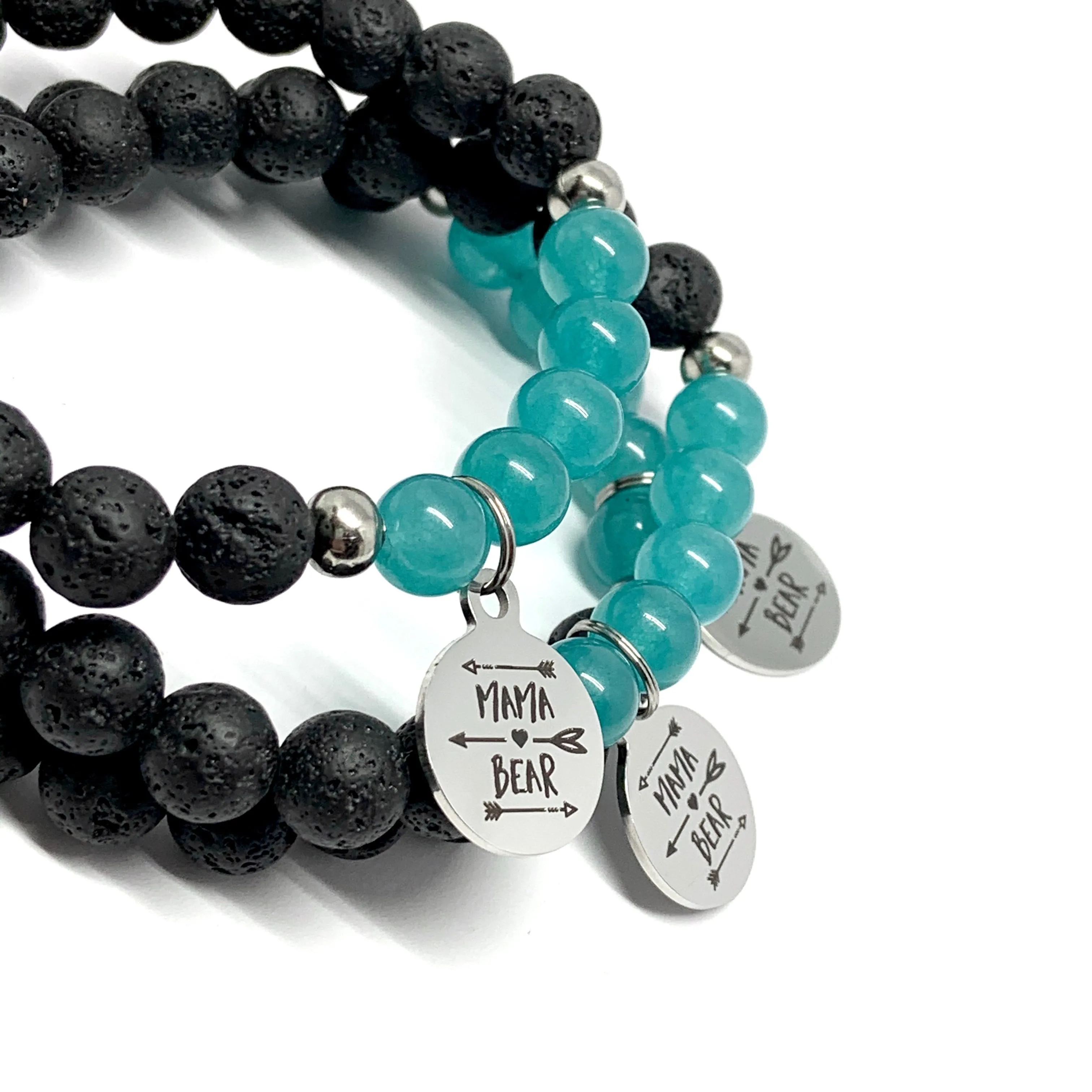 Mama Bear Mala Bracelet - Stay Connected with the Perfect Mala Bracelet for Moms