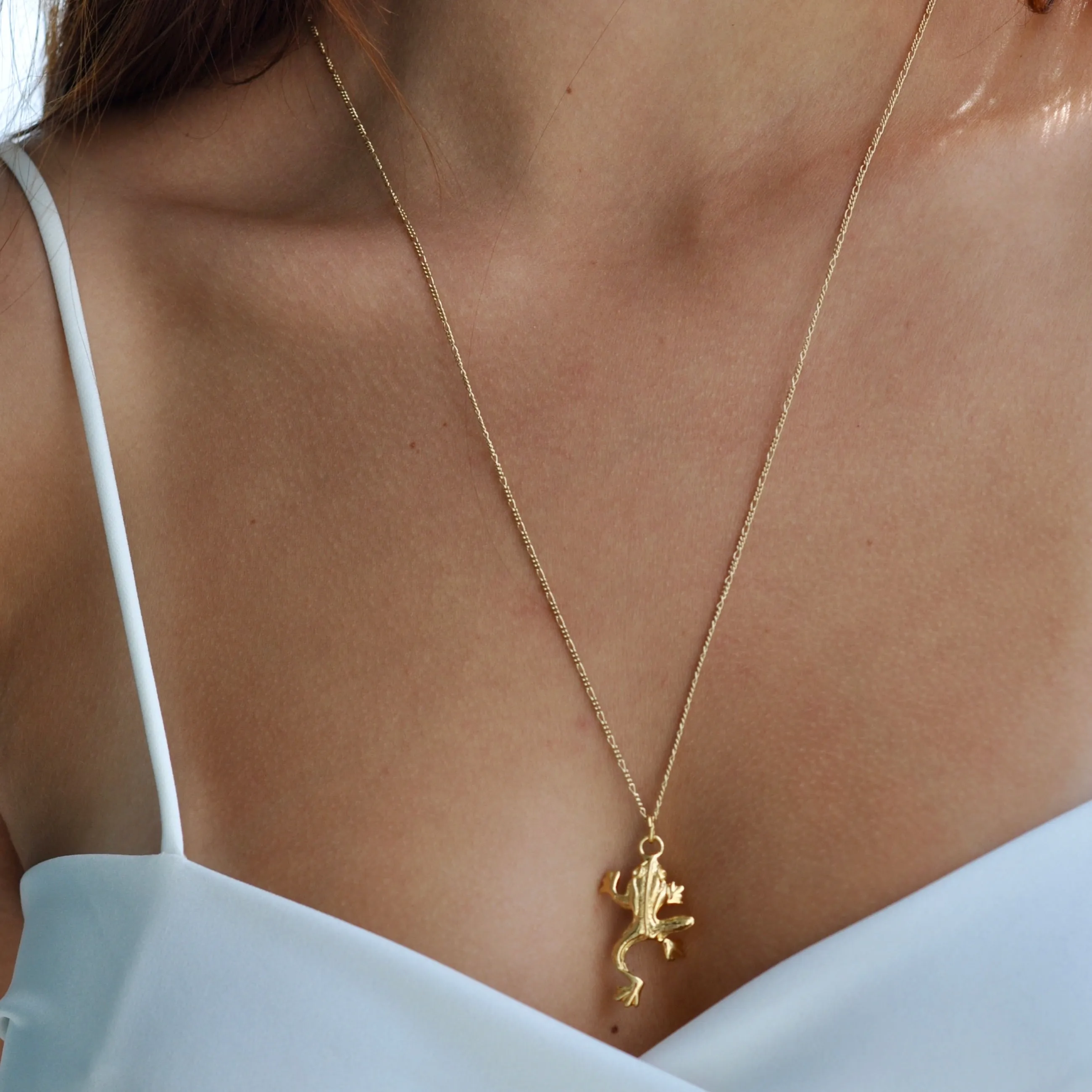 MARINANELA Frog Necklace