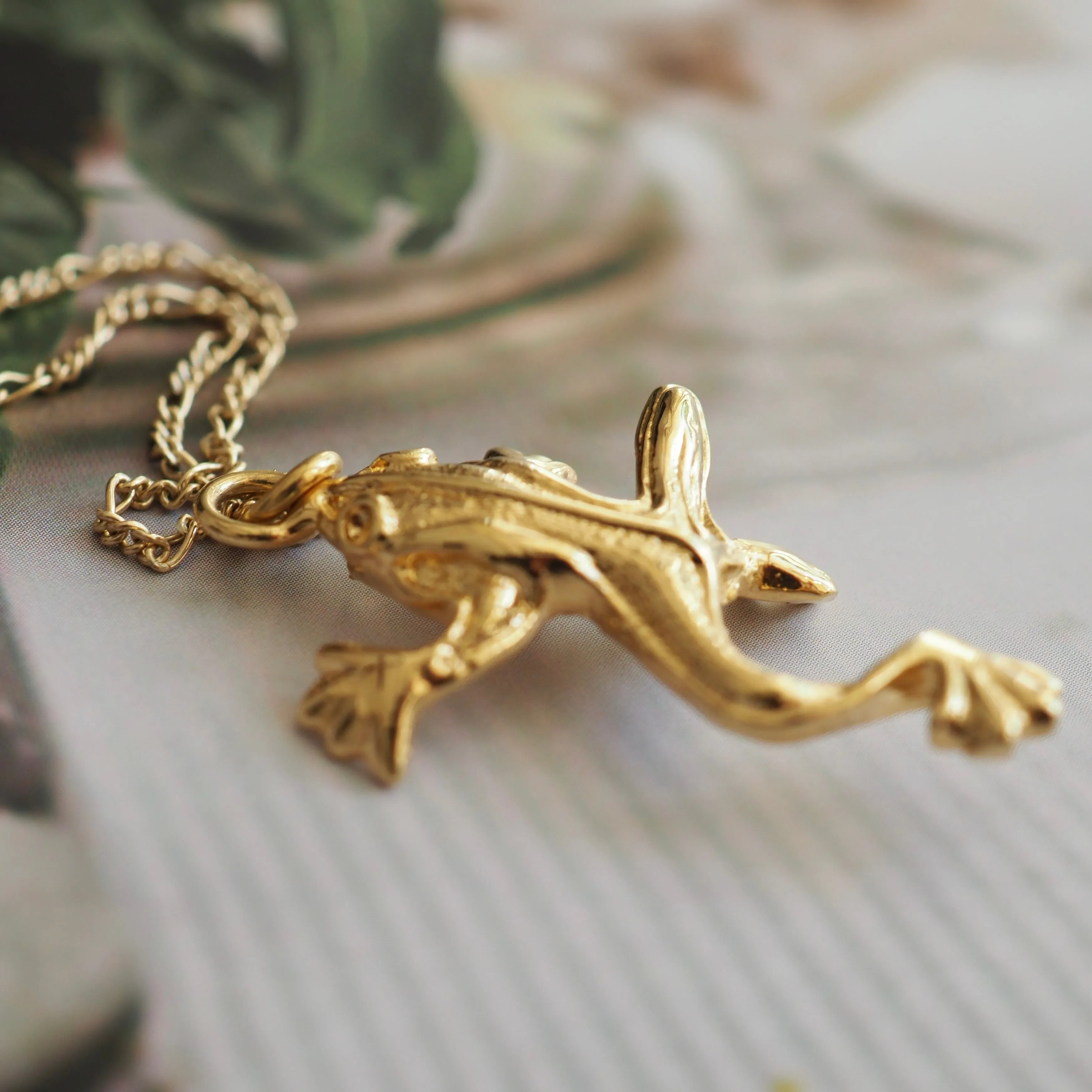 MARINANELA Frog Necklace