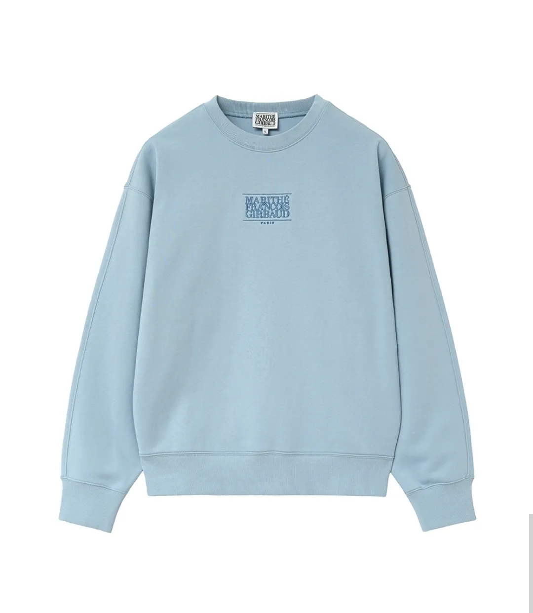 Marithe Francois Girbaud unisex long sleeves cotton logo - street style