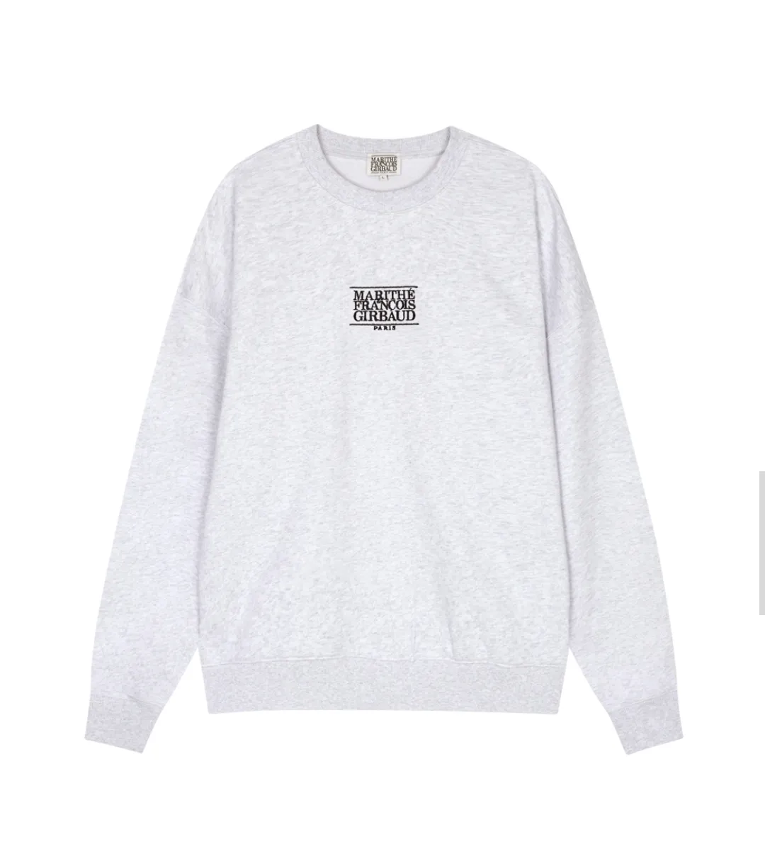 Marithe Francois Girbaud unisex long sleeves cotton logo - street style