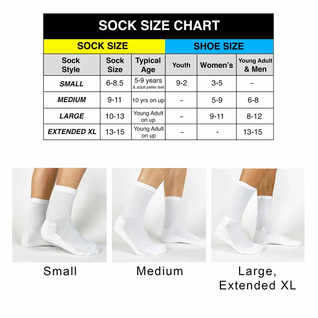 Men's Extended Size Flat Knit Cotton Dress Socks - Pack of 3