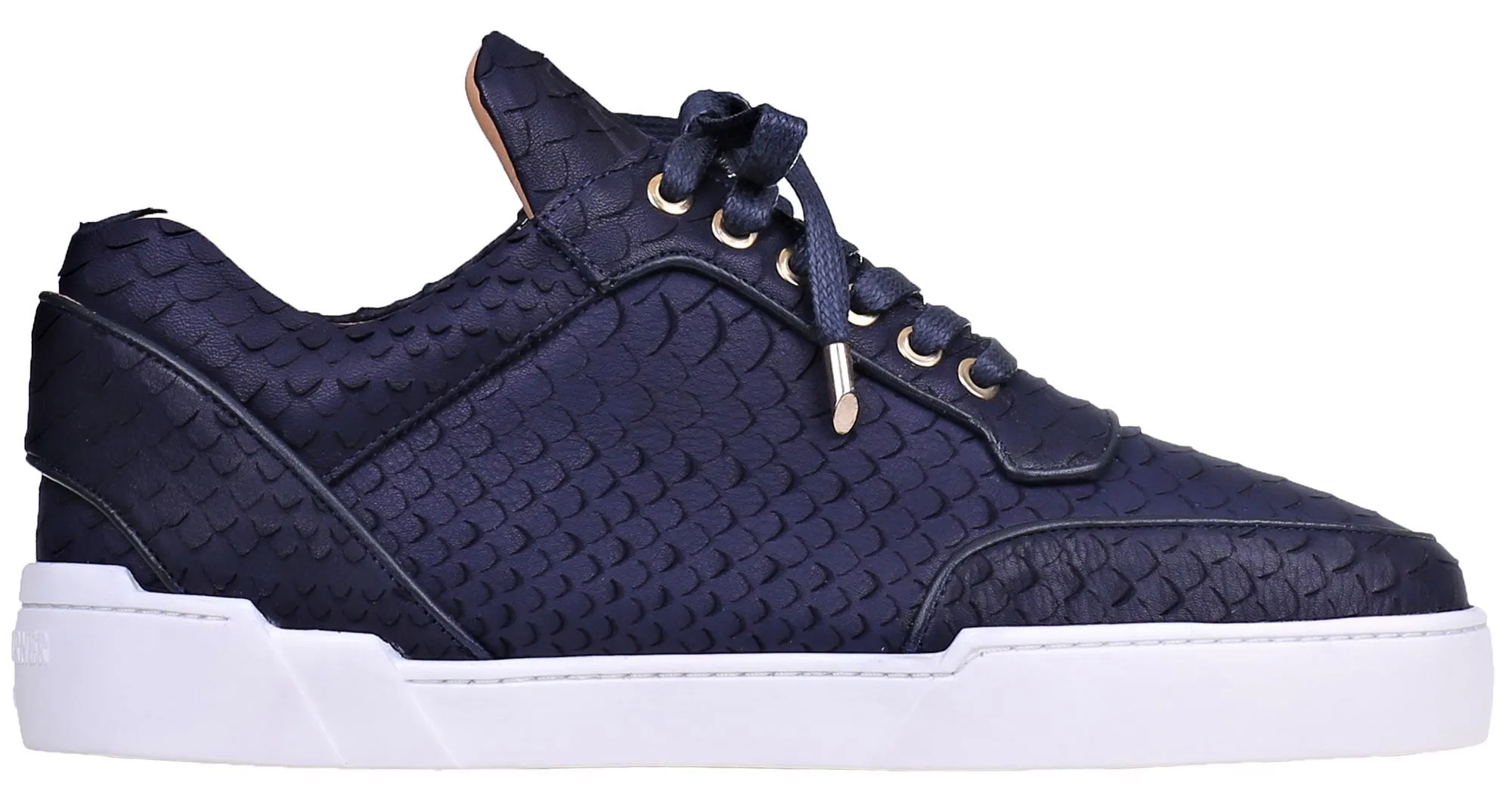 Midnight Blue Python Shoes