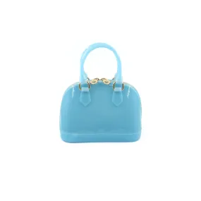 Mini Jelly Purse - Light Blue