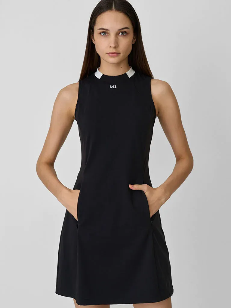 Minus1 Sleeveless Turtle Neck Dress