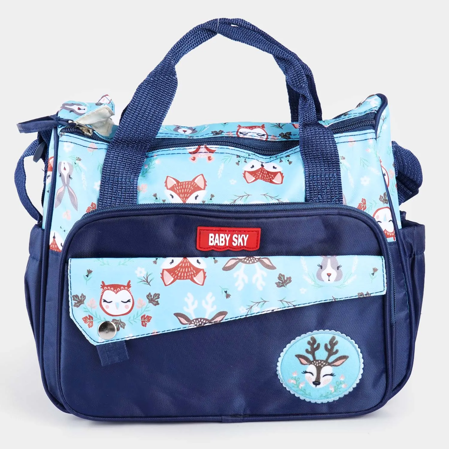 Mother Travel Small Baby Diaper Bag | Blue