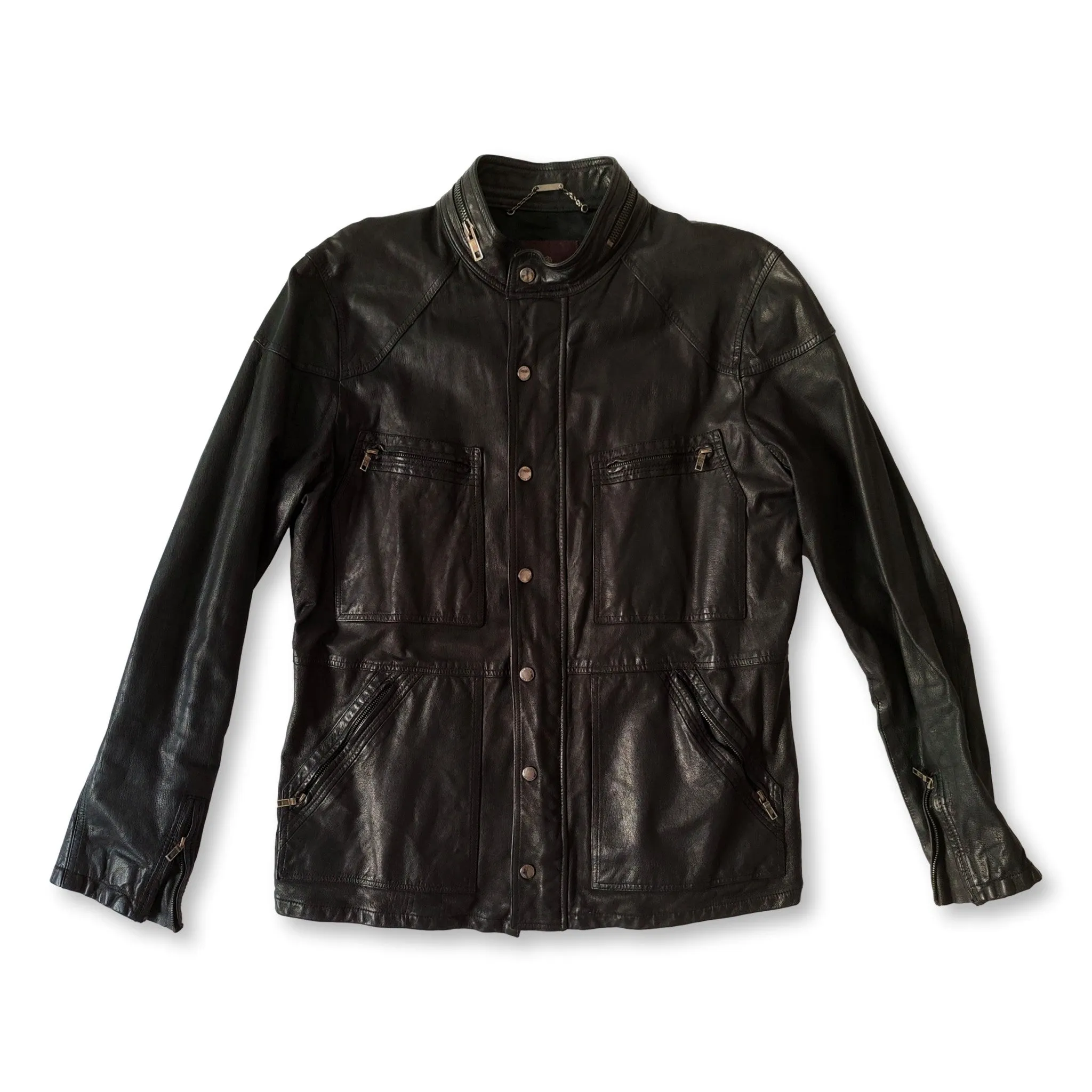 Mulberry leather jacket Made in Italy