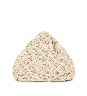 Nia Crochet Bag Ivory