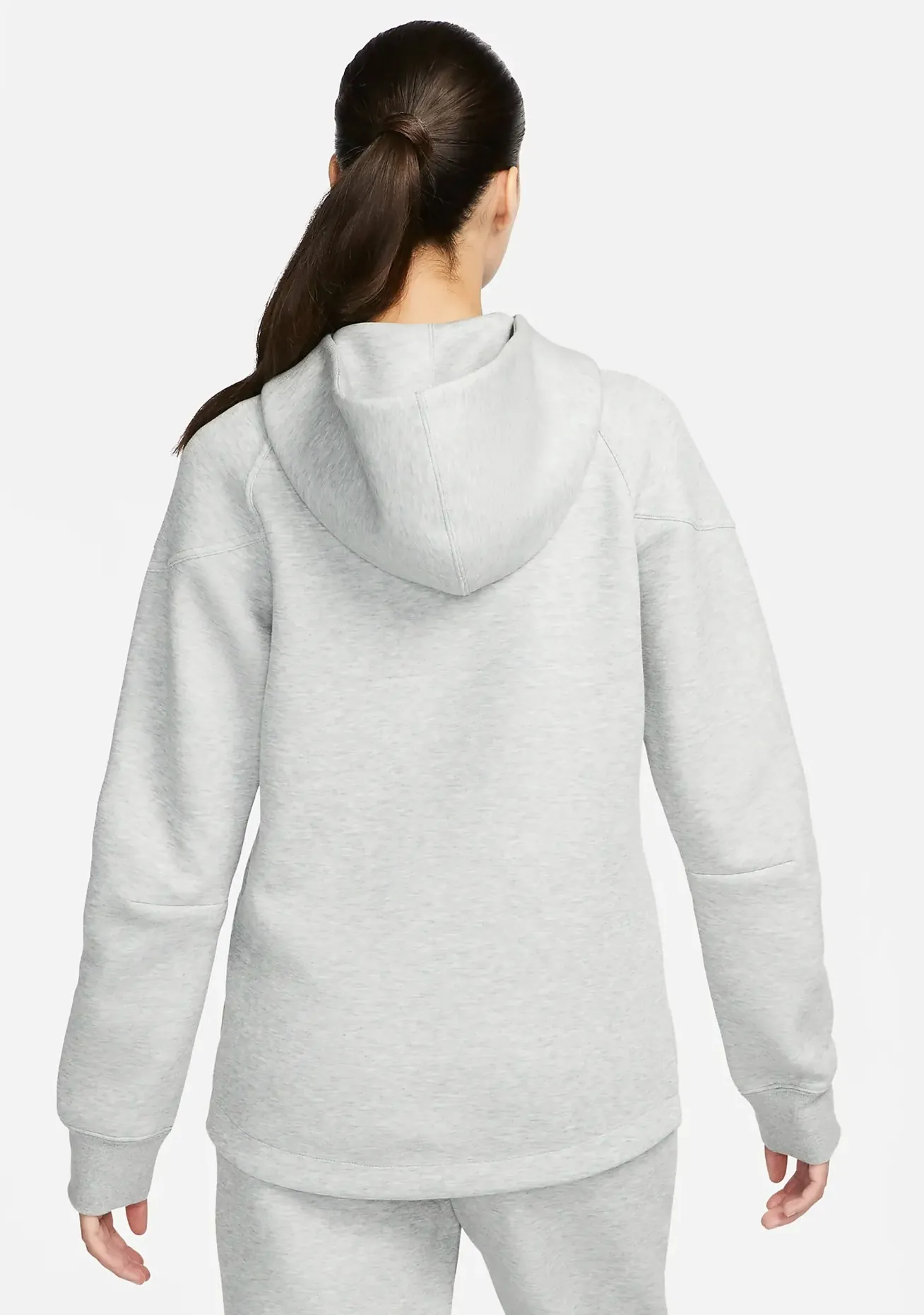 Nike Street Style Long Sleeves Plain Cotton Logo - Blended Fabrics