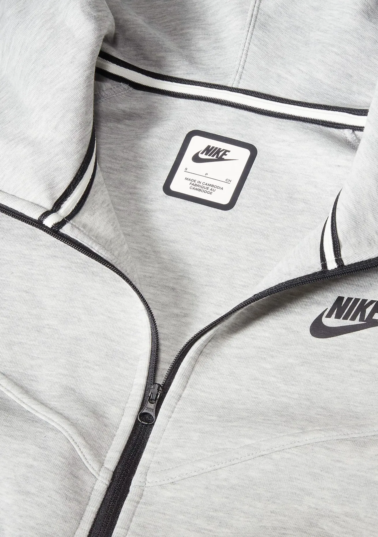 Nike Street Style Long Sleeves Plain Cotton Logo - Blended Fabrics