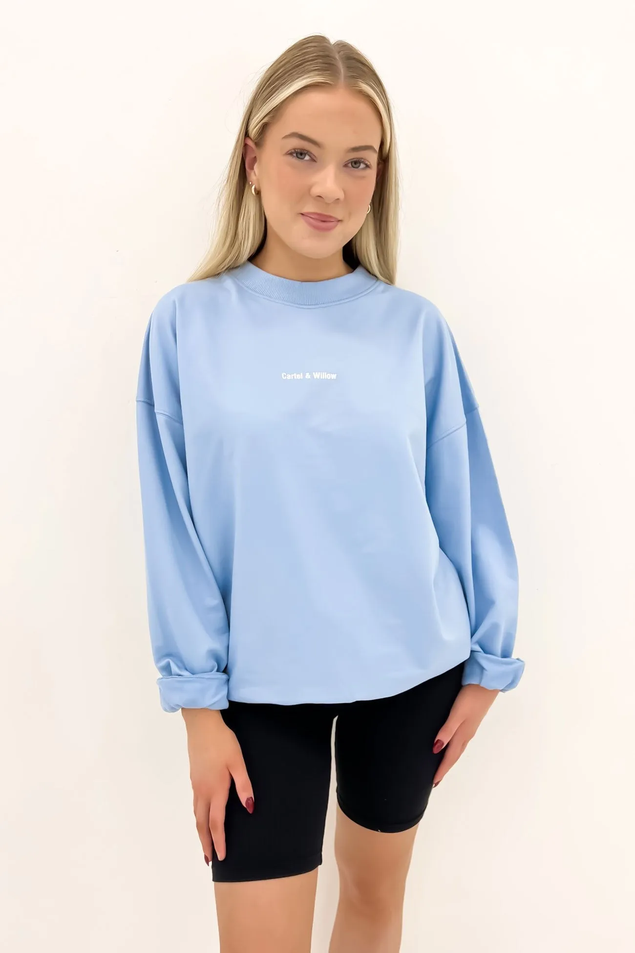 Nina Sweater Powder Blue