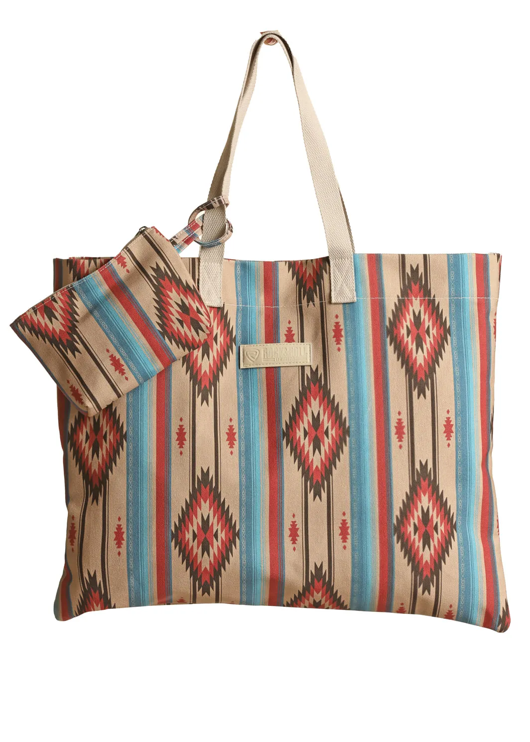 Panhandle Slim Printed Aztec Tote